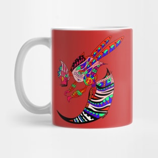 red blood killer bee ecopop Mug